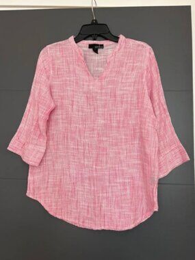 Erika pink blouse